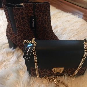 Matching shoes and purse NWT